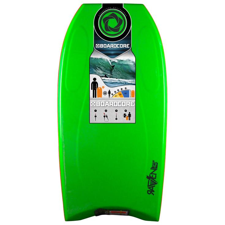 Boardcore Board de Bodyboard Volta EPS PCXL Lime Green Présentation