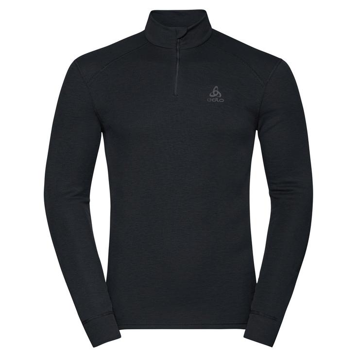 Odlo Sous-vêtement technique Active Warm Eco Top Ls Halfzip Black Black Présentation
