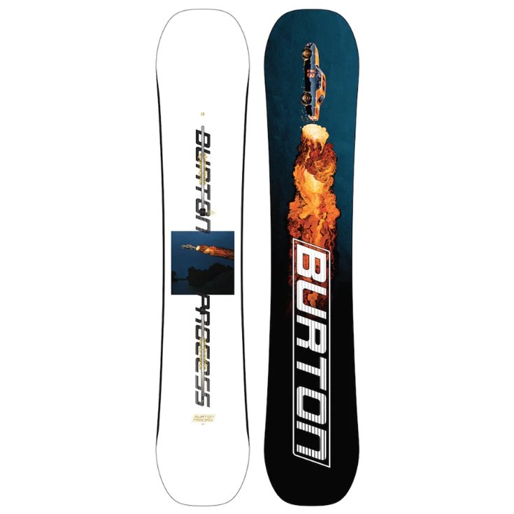 Burton Planche Snowboard Snowboard Burton Process 2022 Côté
