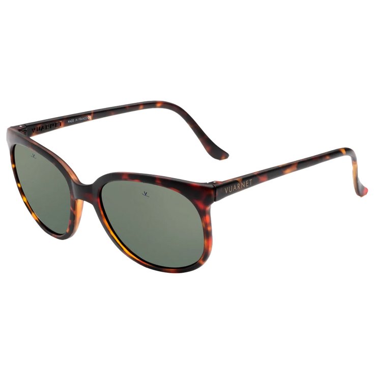 Vuarnet Lunettes de soleil Legend 02 Originals Ecaille Mat Grey Polar Présentation
