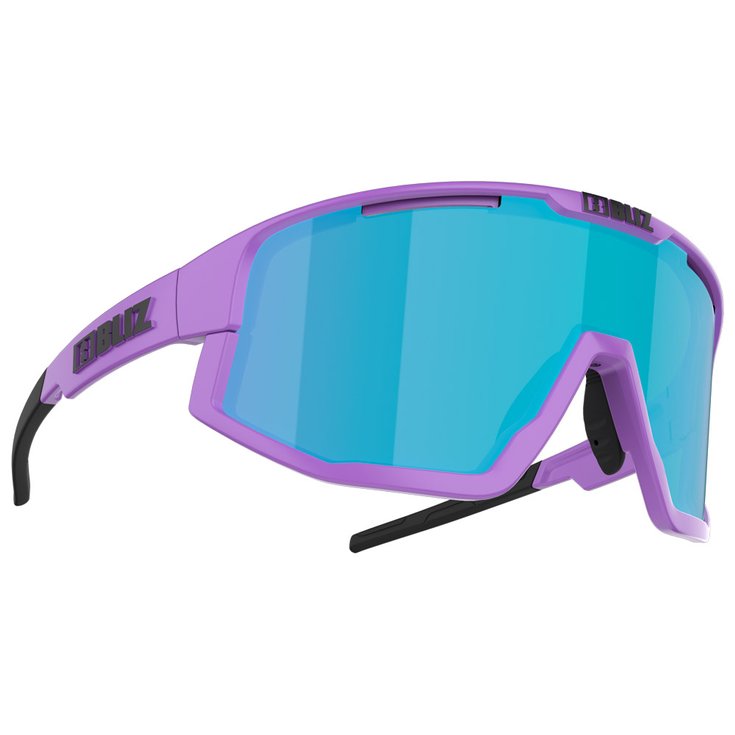 Bliz Lunettes de soleil Fusion Old Matte Purple Brown Blue Mirror Présentation