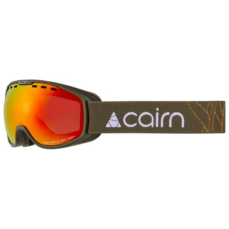 Cairn Masque de Ski Blaze M Pure Mat Khaki Bronze Présentation