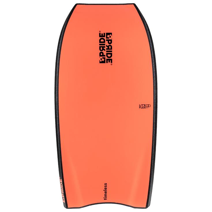 Pride Board de Bodyboard Timeless Liteflex 2Str Black Orange Présentation