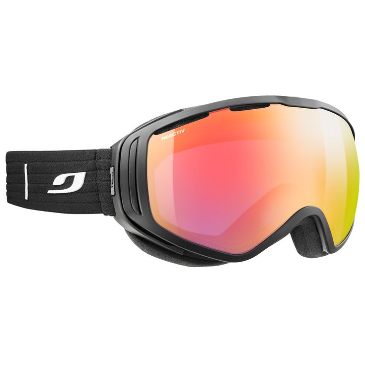 Julbo Masque de Ski Titan Otg Noir Reactiv Performance Flash Rouge Présentation