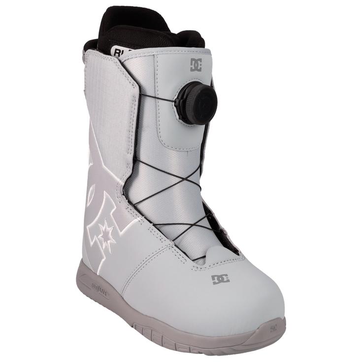 DC Boots de snowboard Court Graffik Boa W Grey Grey Reflective Présentation
