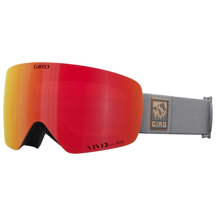 Giro Masque de Ski Contour Rs Carbon Vista Vivid Ember + Vivid Infrared Présentation