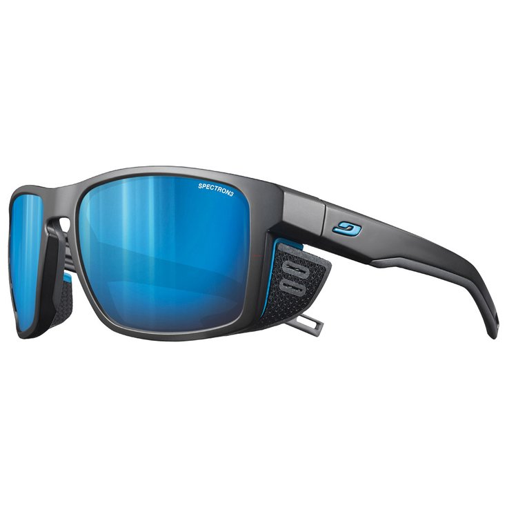 Julbo Lunettes de soleil Shield Noir Bleu Spectron 3 Présentation