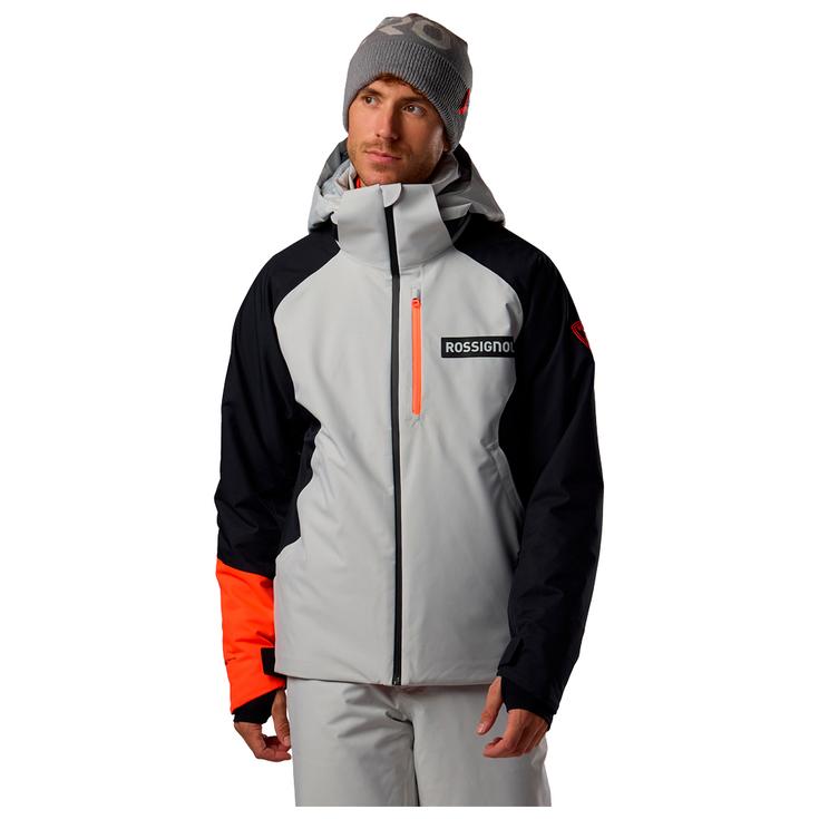 Rossignol Blouson Ski Hero Insulated Light Grey Présentation