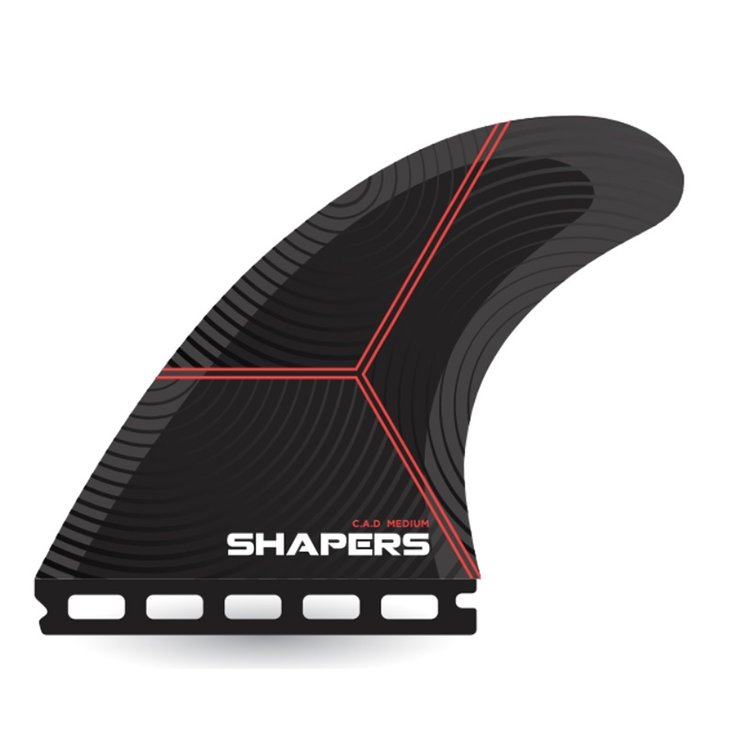 Shapers Ailerons Surf C.A.D Airlite - 3 Dérives Dos