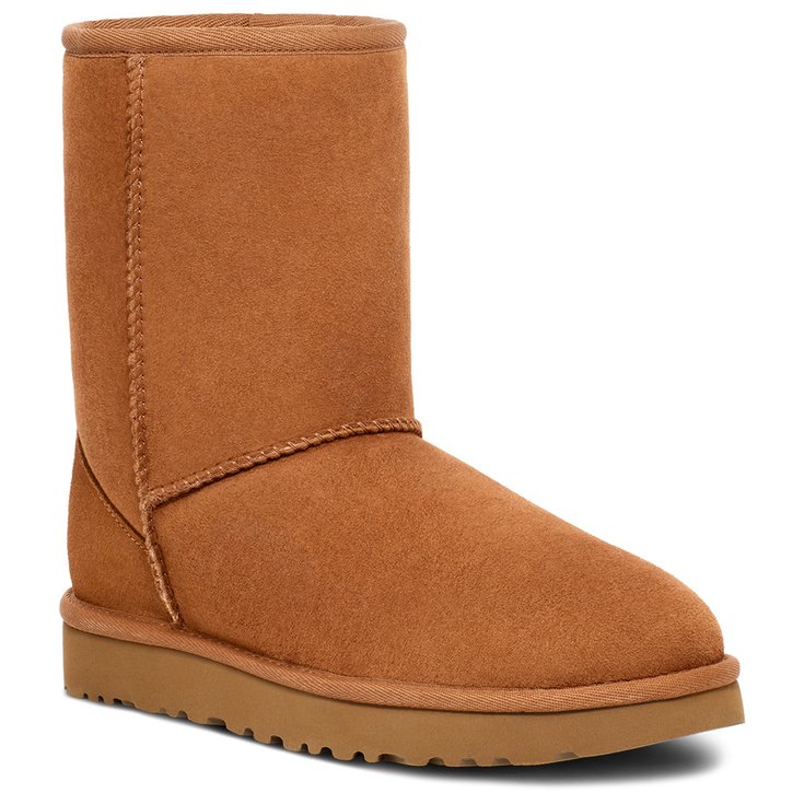 UGG Chaussures W Classic Short II Chestnut Présentation