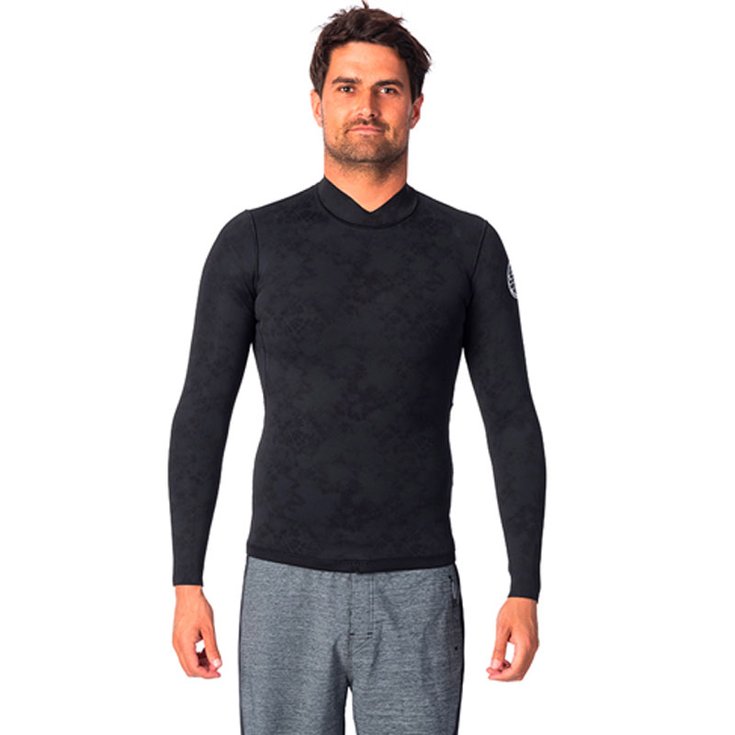 Rip Curl Top Manches Longues Top Néoprène 1,5mm Dawn Patrol Revo L/SL - Camo Côté