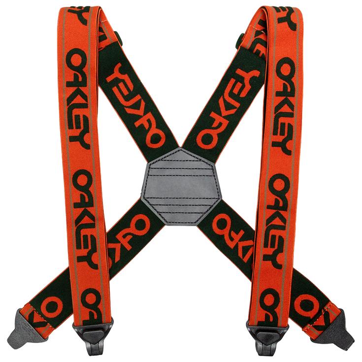 Oakley Bretelles Factory Suspenders Flame Red Présentation