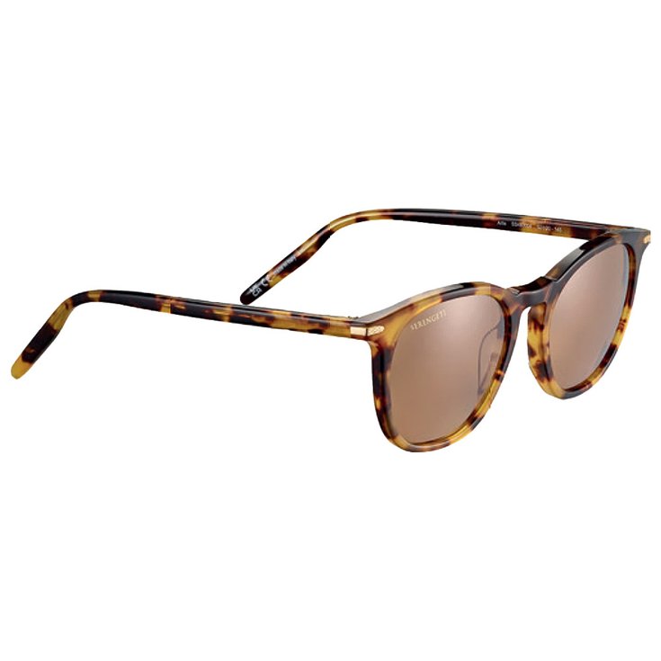 Serengeti Lunettes de soleil Arlie Shiny Classic Havana Polarized Drivers Présentation