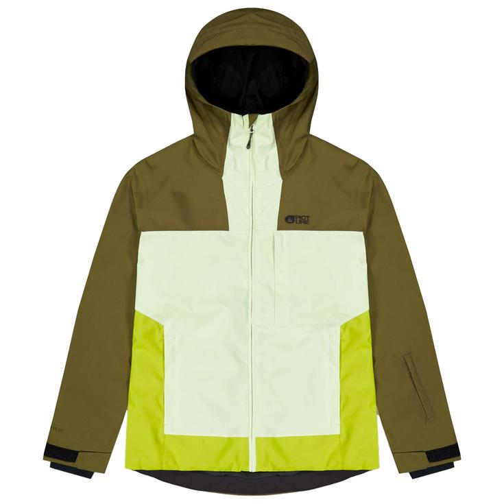 Picture Blouson Ski Seakrest Tobacco Tender Green Présentation