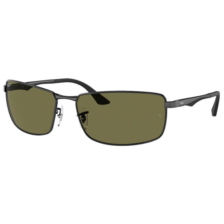 Ray Ban Lunettes de soleil RB3498 Polished Black Green G-15 Polar Présentation