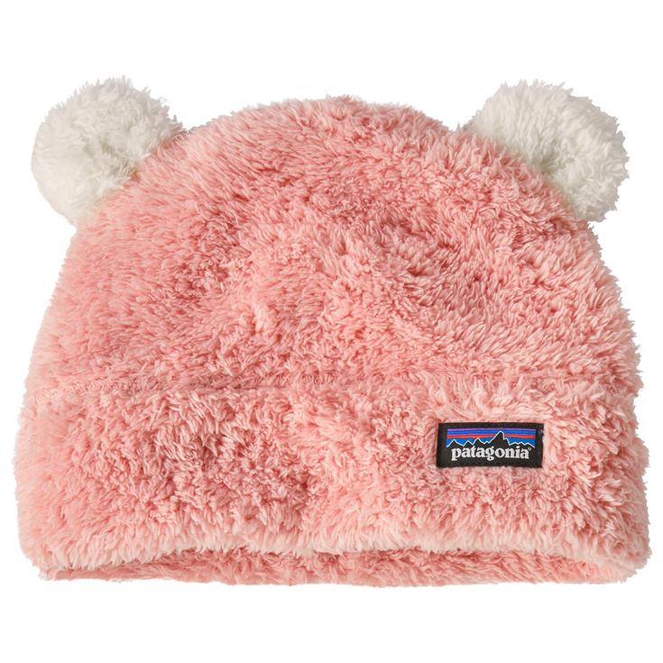 Patagonia Bonnet Baby Furry Friends Hat Mallow Pink Présentation
