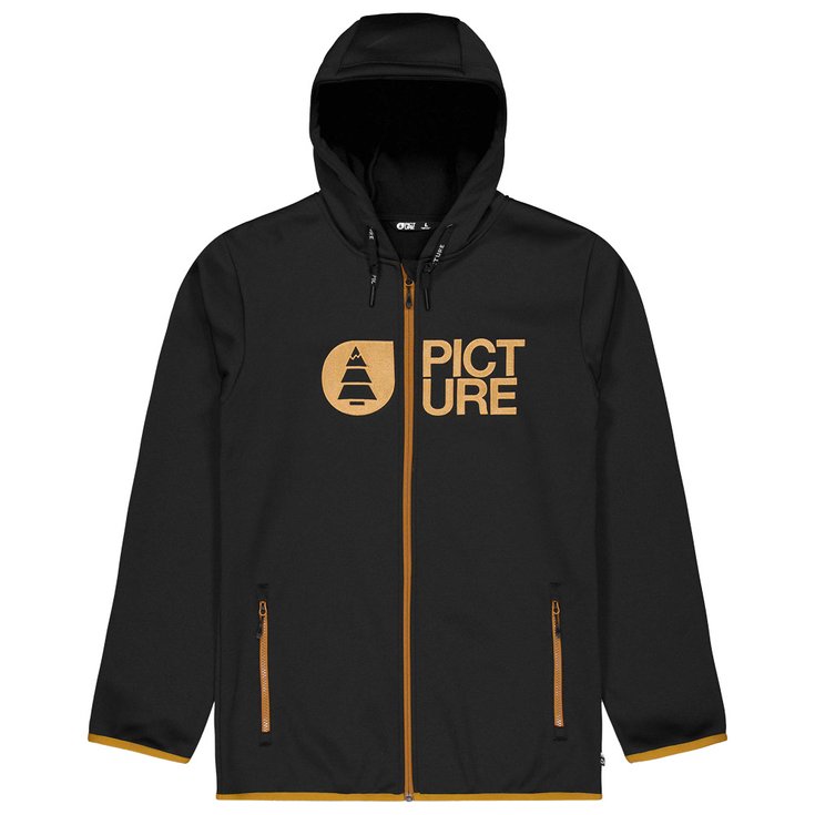 Picture Polaire Park Zip Tech Black Présentation