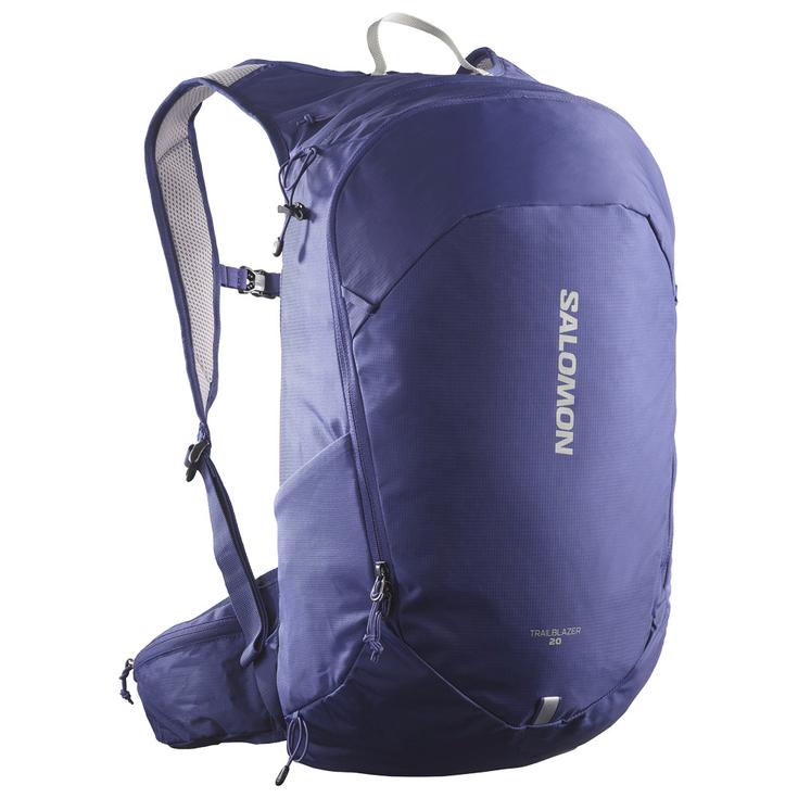 Salomon Sac à dos Trailblazer 20 Mazarine Blue Ghost Gray Présentation