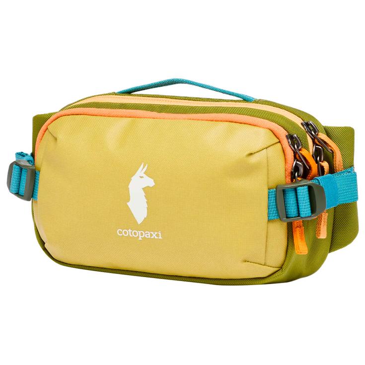 Cotopaxi Sac banane Allpa X 1.5L Hip Pack Lemongrass & Cedar Présentation