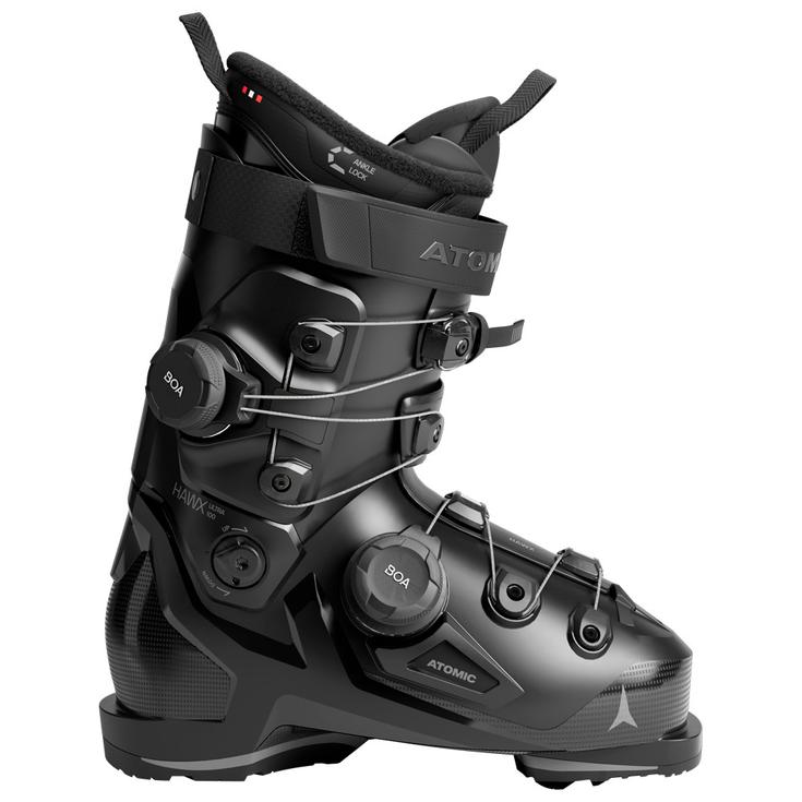 Atomic Chaussures de Ski Hawx Ultra 100 Dual Boa Black Anthracite Devant