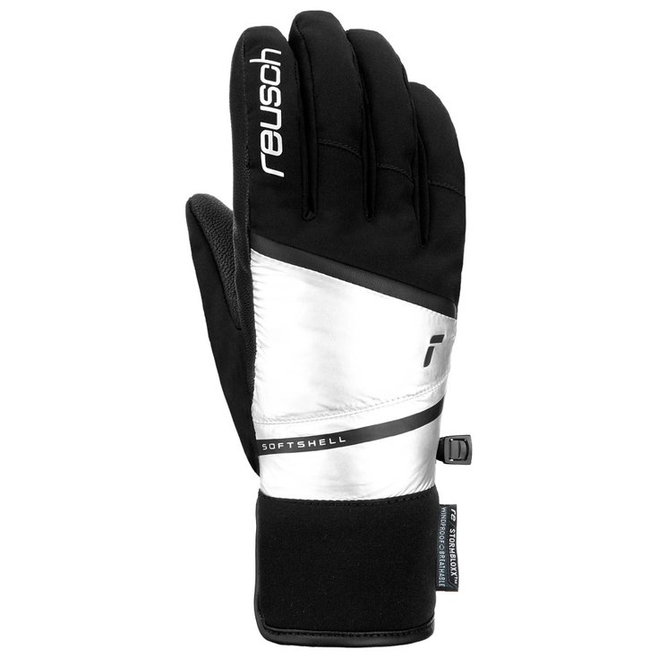 Reusch Gant Tessa Stormbloxx Black Shiny Silver Présentation