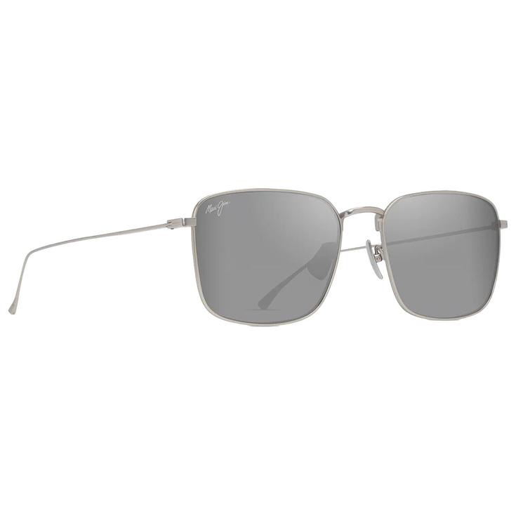 Maui Jim Lunettes de soleil Kahako Matte Silver Hawai Seashine MauiBrilliant Présentation