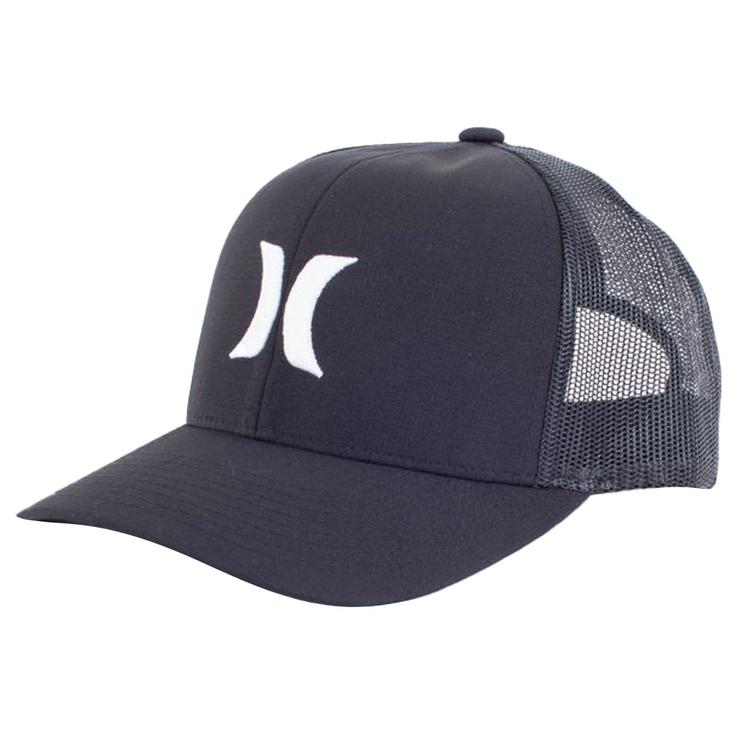 Hurley Casquettes Del Mar Trucker Black White Présentation