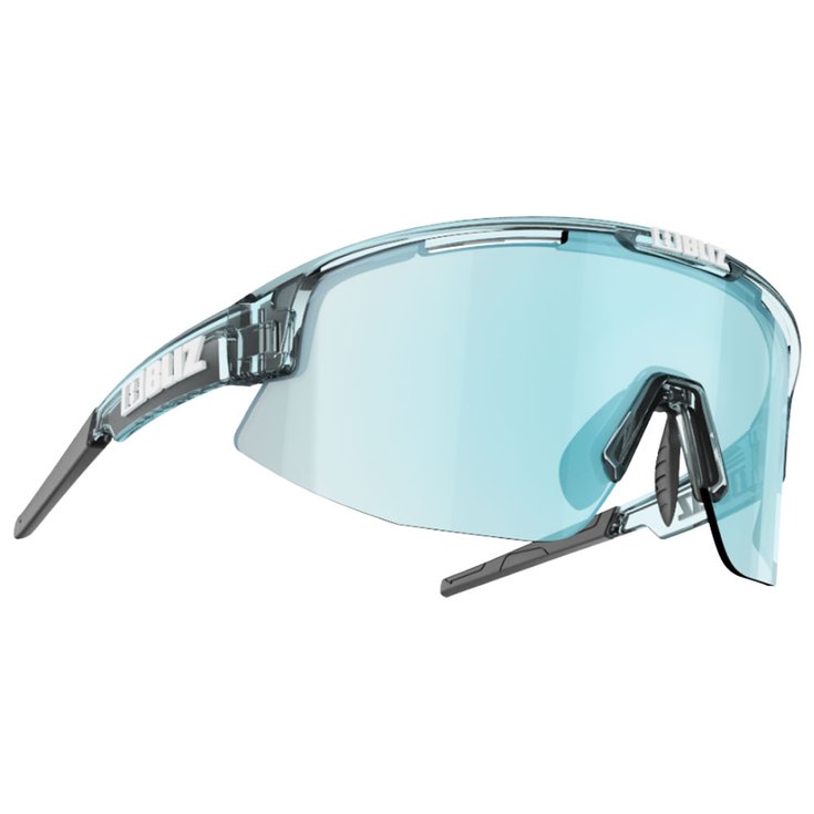 Bliz Lunettes Nordique Matrix Transparent Ice Blue Présentation