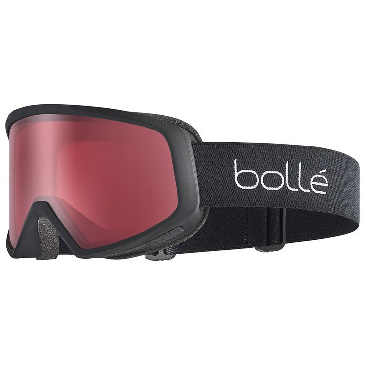 Bollé Masque de Ski Bedrock Black Matte Vermillon Présentation