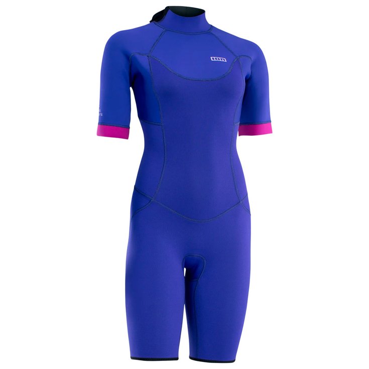 Ion Shorty Element 2/2 Ss Back Zip Concord Blue Présentation