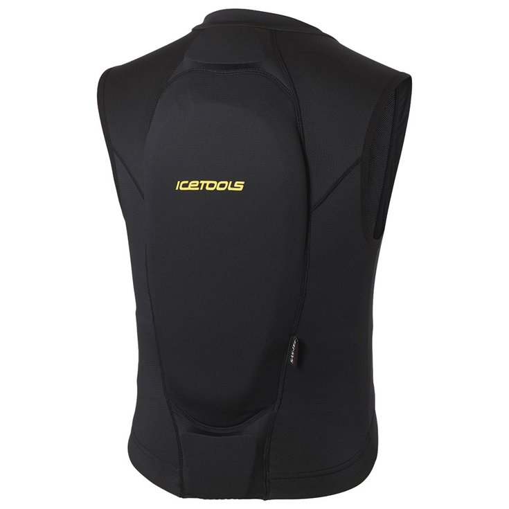 Icetools Protection dorsale Lite Vest Jr Black Yellow Détail