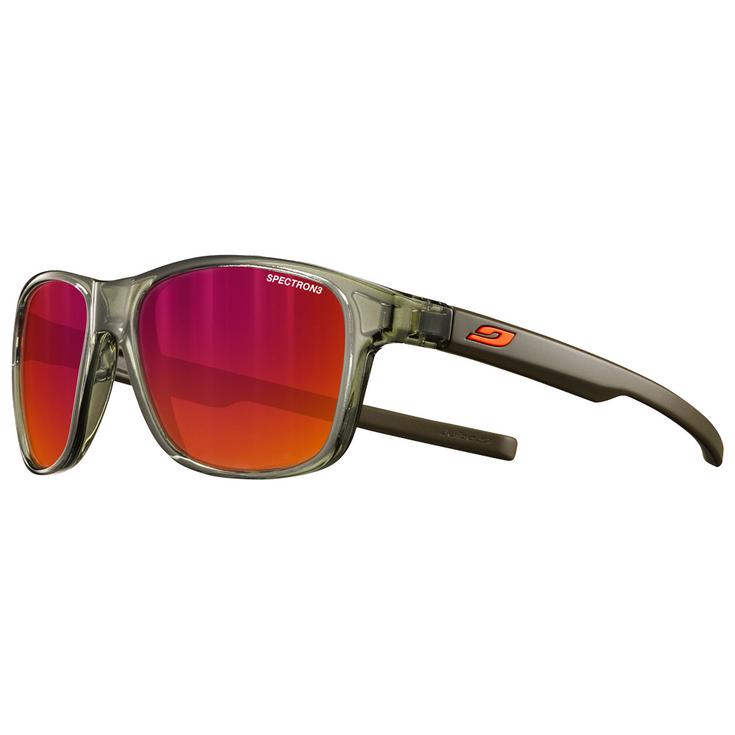 Julbo Lunettes de soleil Cruiser Translucide Brillant Vert Army Vert Army Mat Spectron 3 Présentation