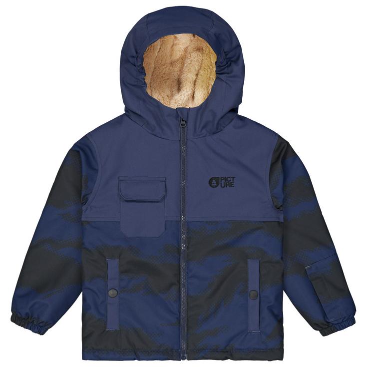 Picture Blouson Ski Snowy Printed Toddler Timeless Flower Print Présentation