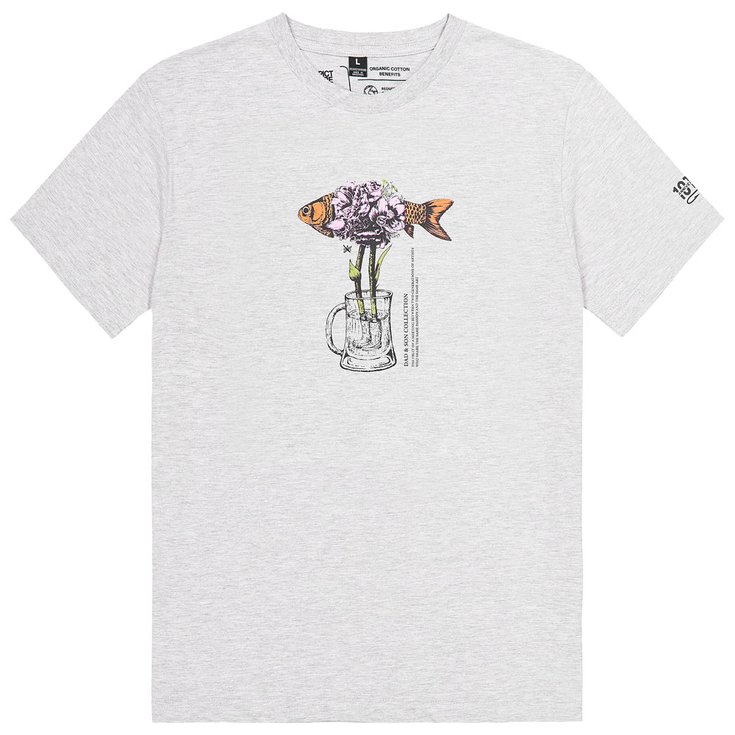 Picture Tee-shirt Dad & Son Bouquet Grey Melange Présentation