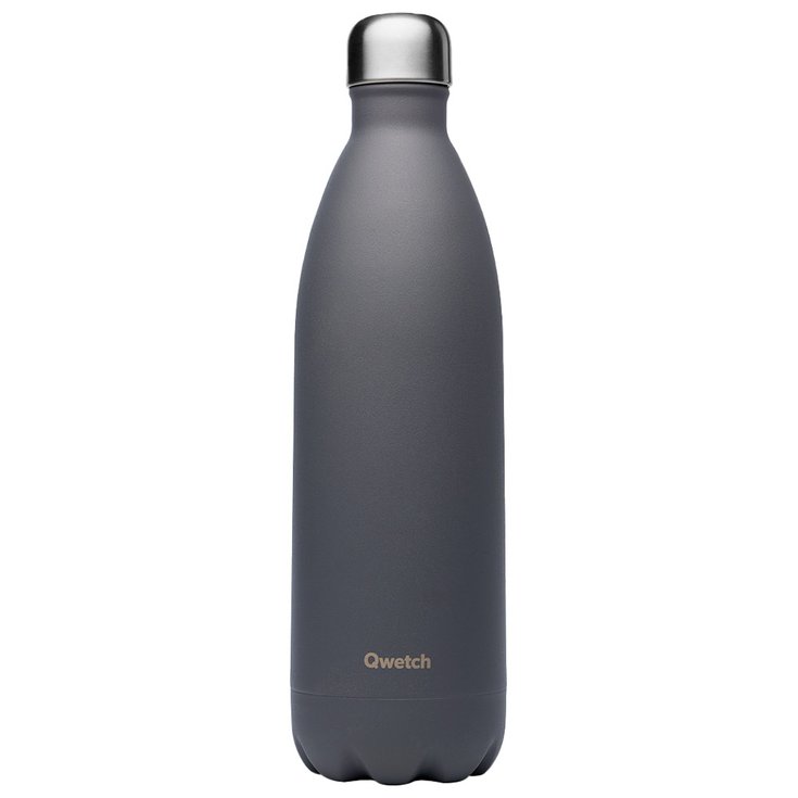 Qwetch Gourde Originals 1L Granite Gris Présentation
