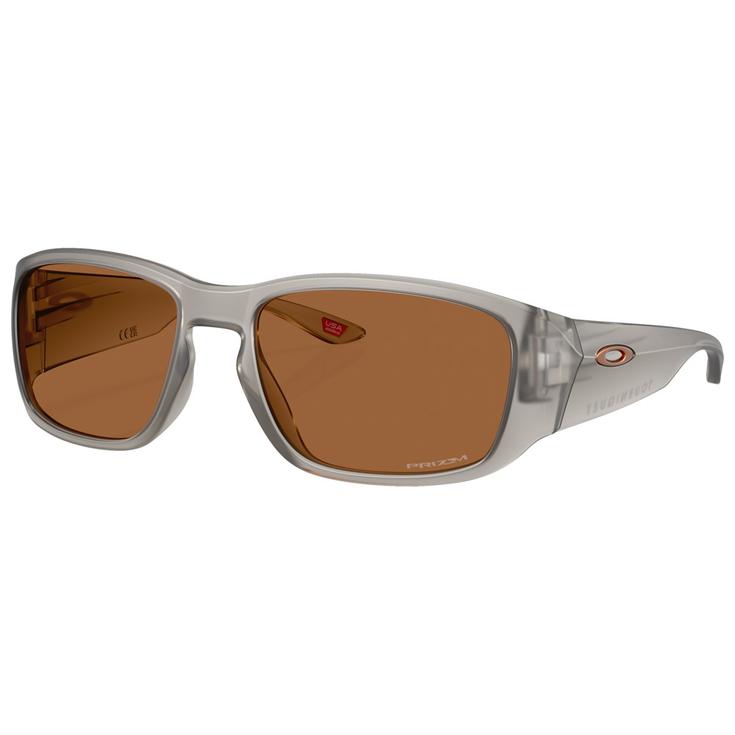 Oakley Lunettes de soleil Tourniquet Matte Grey Smoke Prizm Bronze Présentation