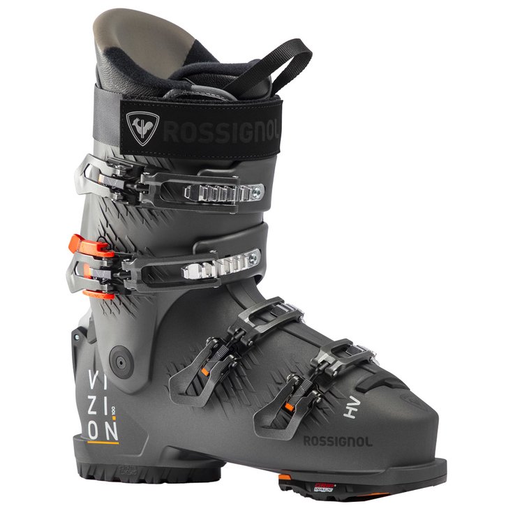 Rossignol Chaussures de Ski Vizion 4B 100 Hv Gw Metal Grey Côté