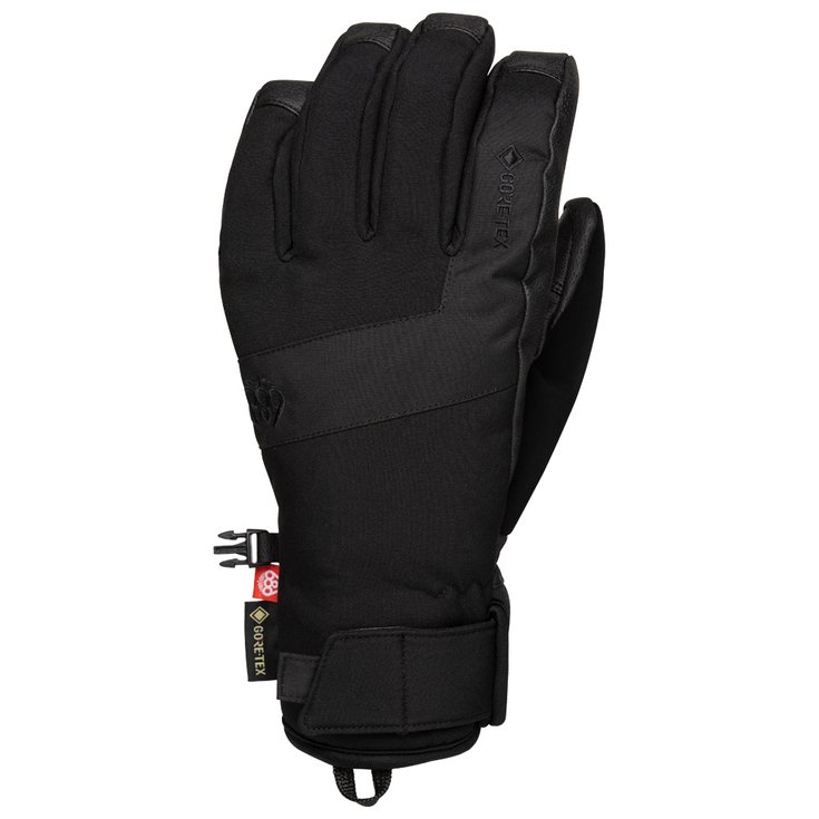 686 Gant Gore-tex Linear Under Cuff Glove Black Présentation