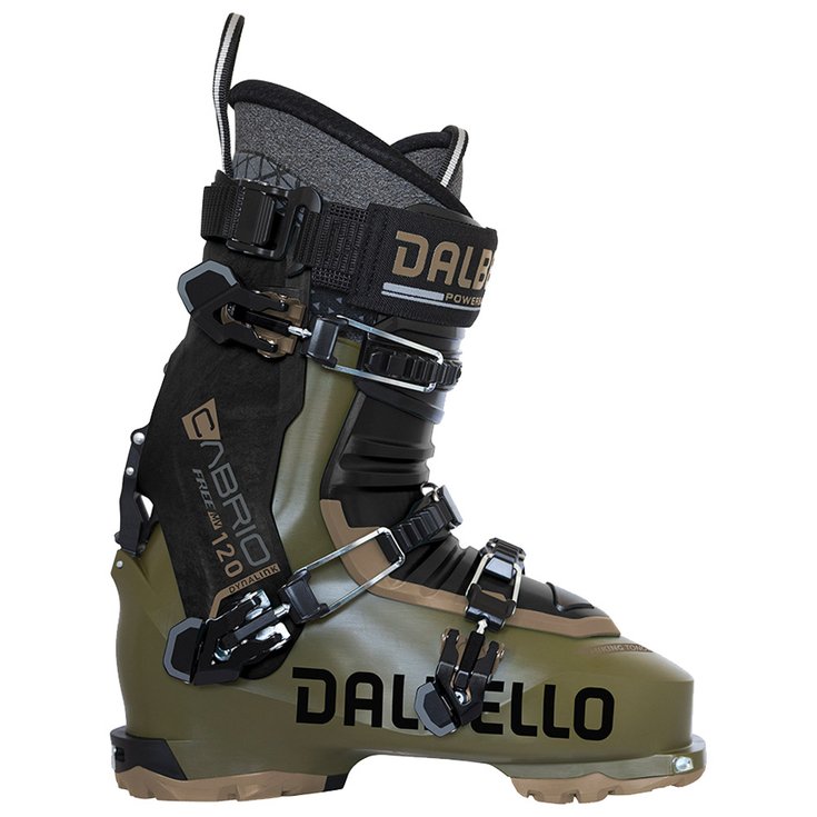 Dalbello Chaussures de Ski Cabrio Mv Free 120 if Black Olive Détail