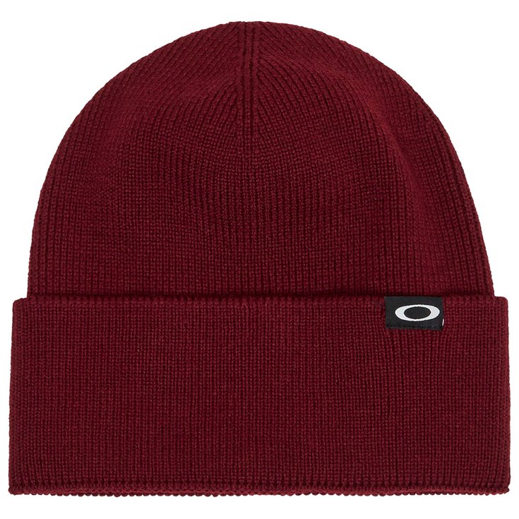 Oakley Bonnet Cuffed Ellipse Rc Beanie Grenache Présentation