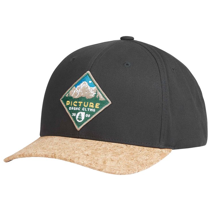 Picture Casquettes Pakowa Bb Cap Black Présentation