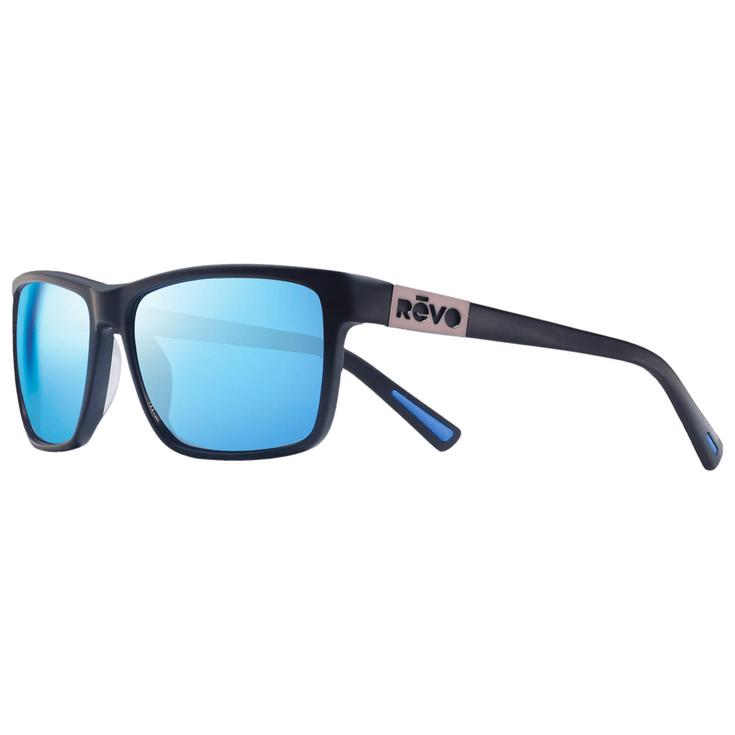 Revo Lunettes de soleil Winston Matte Black Serilium+ Blue Water Polarized Présentation