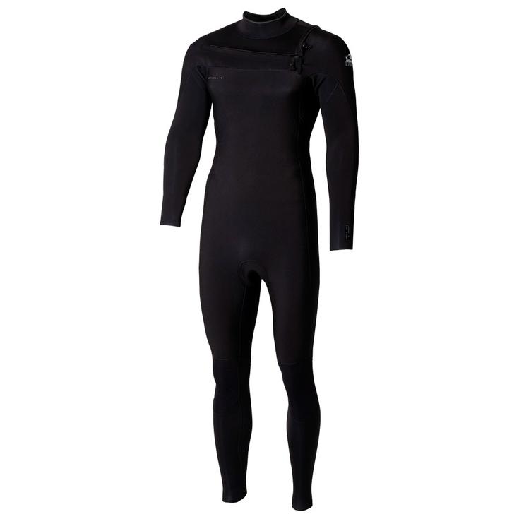 O'Neill Combinaison Intégrale Epic 4/3 Chest Zip Full Black Présentation