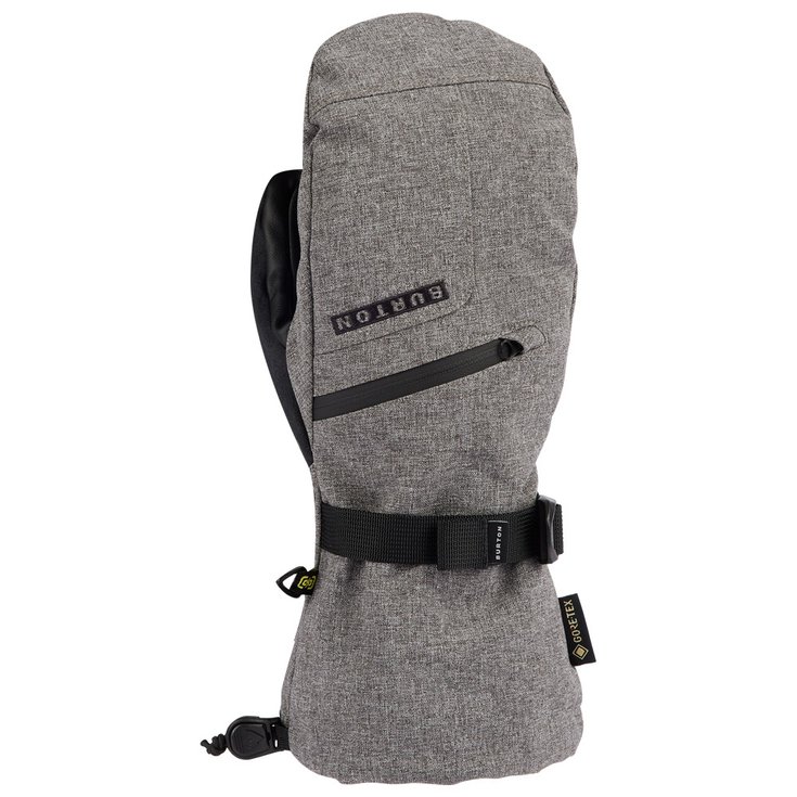 Burton Moufles Men's Gore-Tex Mittens Gray Heather Présentation
