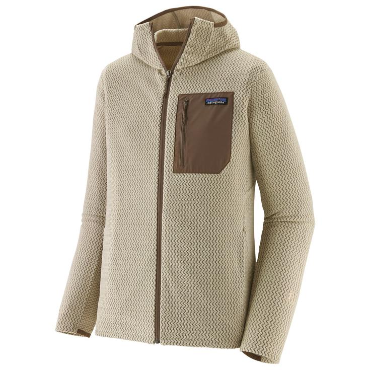 Patagonia Polaire M's R1 Air Full Zip Hoody Pelican Présentation