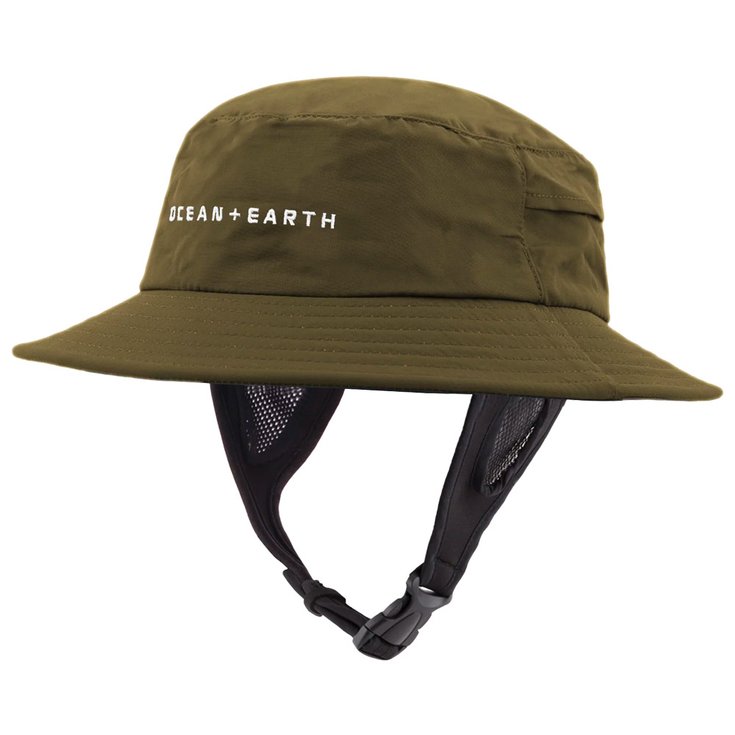 Ocean And Earth Casquette Surf / Chapeau Surf Homme Bingin Soft Peak Olive Présentation