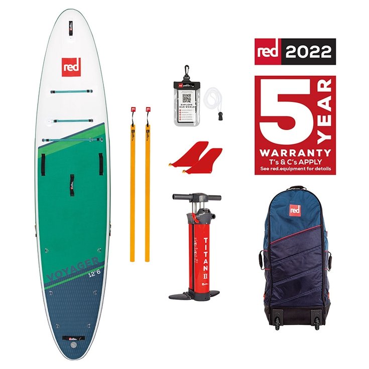 Red Paddle Co Board de SUP Gonflable Voyager 2022 Profil