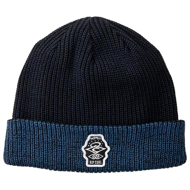 Rip Curl Bonnet Icons Reg Beanie Black Navy Présentation