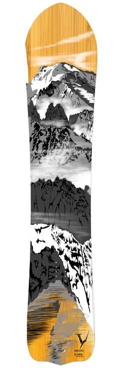 Verdad Planche Snowboard Winter Is Mine Dos