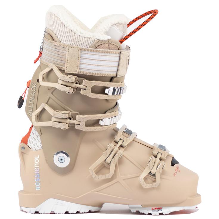 Rossignol Chaussures de Ski Alltrack 80 W Gw Red Beige Moka Dos